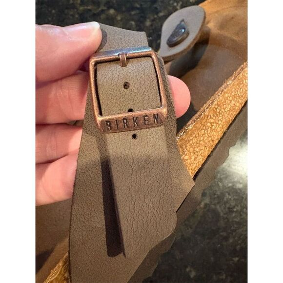 Birkenstock Gizeh Women's Thong Sandals Brown Size 6 Casual Summer - Picture 7 of 11